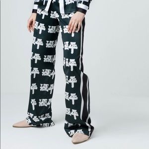 Zena Presley Japanese Letter Pants